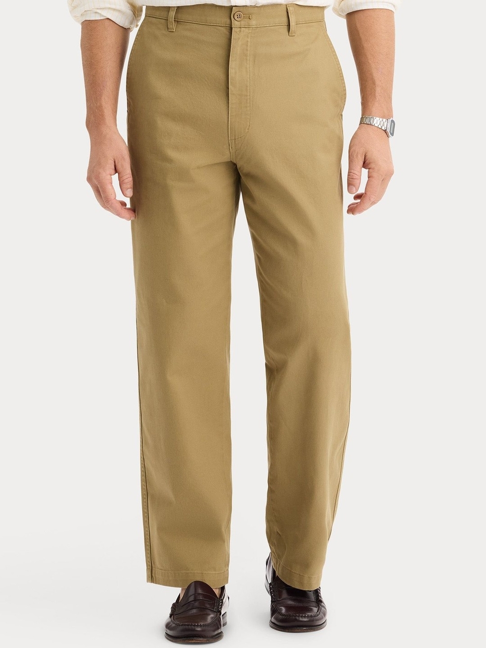 Dockers Men's Straight Khaki Chinos - Light Khaki -AA